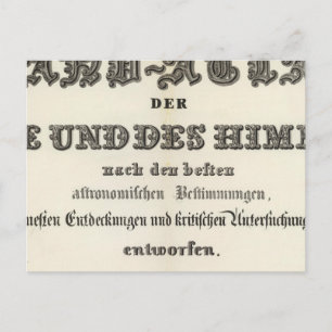 Titel Pagina met handatlas Briefkaart