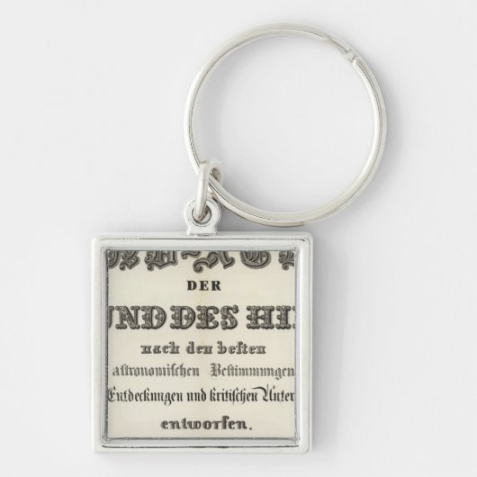 Titel Pagina met handatlas Sleutelhanger (Voorkant)