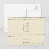 Titel Pagina met Verso Geïndexeerde Atlas Briefkaart (Voorkant / Achterkant)