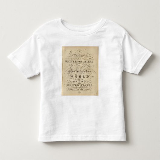 Titel Pagina Nieuwe universele atlas Kinder Shirts (Voorkant)