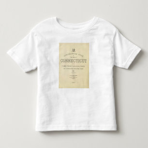 Titel Pagina Topo atlas Connecticut Kinder Shirts