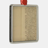 Titel Pagina van 1874 Mexico Atlas Metalen Ornament (Rechts)