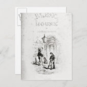 Titel pagina van "Bleak House" Briefkaart (Voorkant / Achterkant)