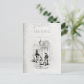Titel pagina van "Bleak House" Briefkaart (Staand voorkant)