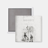 Titel pagina van "Bleak House" Magneet (Voorkant / Achterkant)
