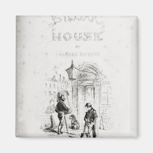 Titel pagina van "Bleak House" Magneet (Voorkant)