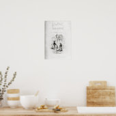 Titel pagina van "Bleak House" Poster (Keuken)