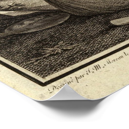 Titel Pagina van de Atlas van Frankrijk Poster (Hoek)