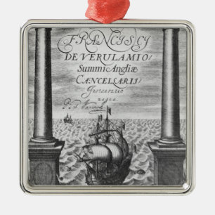 Titel pagina van de Eerste Uitgave Metalen Ornament