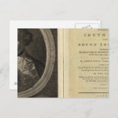 Titel Pagina van de Voyage naar de zuidpool Briefkaart (Voorkant / Achterkant)