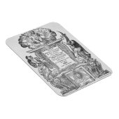 Titel Pagina van "Della Architettura", gepubliceer Magneet (Rechterzijde)