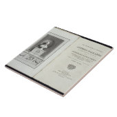 Titel pagina van "Le Fabbriche e i Disegni di Andr Tegeltje (Zijkant)