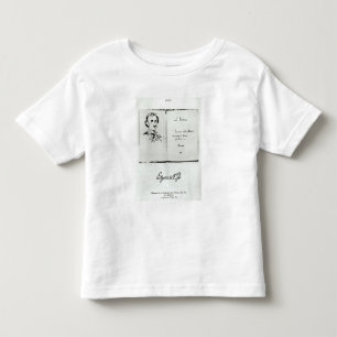 Titel Pagina van "Les Poemes" door Edgar Allan Poe Kinder Shirts