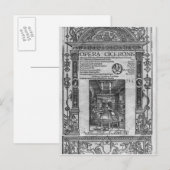Titel pagina van "Opera Ciceronis", gepubliceerd o Briefkaart (Voorkant / Achterkant)