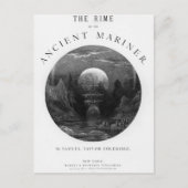 Titel pagina van 'The Rime of the Ancient Mariner' Briefkaart (Voorkant)