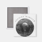 Titel pagina van 'The Rime of the Ancient Mariner' Magneet (Voorkant / Achterkant)