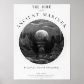 Titel pagina van 'The Rime of the Ancient Mariner' Poster (Voorkant)