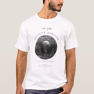Titel pagina van 'The Rime of the Ancient Mariner' T-shirt
