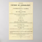 Titel Pagina Volledige cursus geografie Poster (Voorkant)