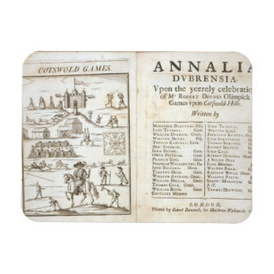 Titel pagina voor "Annalia Dubrensia: Op de Yeerel Magneet