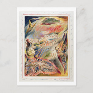 Titel Pagina voor "Jeruzalem: de opening van de Gi Briefkaart