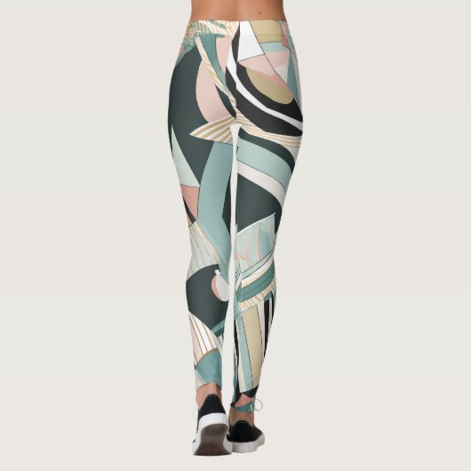 Titel: Pastel Prism Leggings (Achterkant)