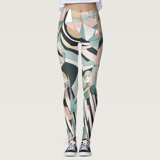 Titel: Pastel Prism Leggings (Voorkant)