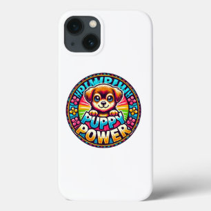 Titel: Puppy Power - Schattige & Kleurrijk Hond T- Case-Mate iPhone Case