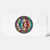 Titel: Puppy Power - Schattige & Kleurrijk Hond T- Case-Mate iPhone Case (Achterkant (horizontaal))