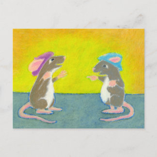 Titel: Ratten in Petten - Fun gekke happy rodding Briefkaart
