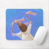 Titel: Rhythmic Gymnastiek - leuke rattenkunst Muismat (Met muis)