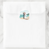 Titel Ronde Sticker (Tas)