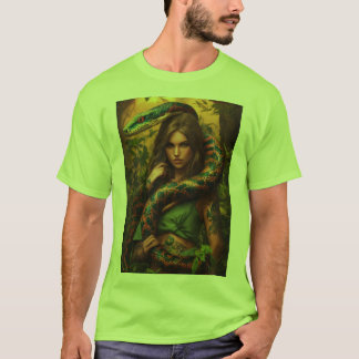 Titel: "Serpentine Harmony Earth T-shirt" T-shirt