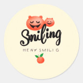 Titel: Shared Smiles Sticker (Voorkant)