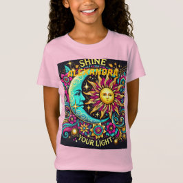 Titel: Shine Your Light - Inspirerend T-shirt De