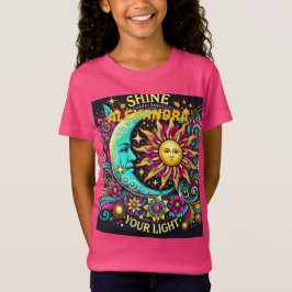 Titel: Shine Your Light - Inspirerend T-shirt De