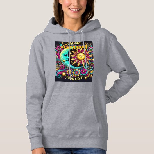 Titel: Shine Your Light - Inspirerend T-shirt De (Voorkant)