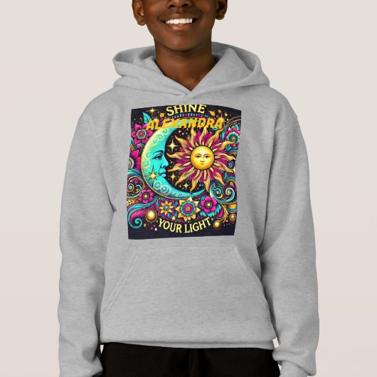 Titel: Shine Your Light - Inspirerend T-shirt De (Voorkant)