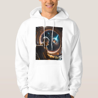 Titel: Slank Side Uitzicht van een Extra-T-Shirt D Hoodie