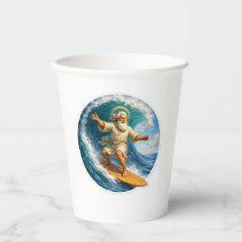 Titel surfen Mozes Bijbelse kunst wegwerp papier  Papieren Bekers