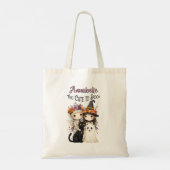 Titel Te Schattige om Canvas tas te spook, Hallowe (Achterkant)
