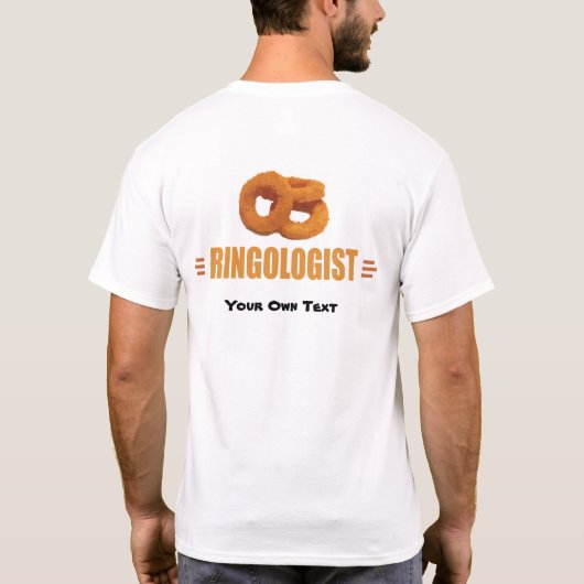 Titel titel Humoureuze uithangbord T-shirt (Achterkant)