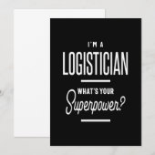 Titel titel Logisticien Kaart (Voorkant / Achterkant)