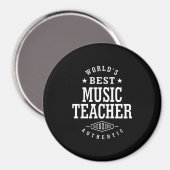 Titel titel muziekdocent magneet (Voorkant / Achterkant)