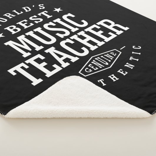 Titel titel muziekdocent sherpa deken (3/4)