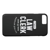 Titel titel Rechtheeklerk Case-Mate iPhone Case (Achterkant (Horizontaal))