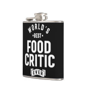 Titel titel van levensmiddelkritiek werk Cadeau Heupfles (Links)