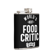 Titel titel van levensmiddelkritiek werk Cadeau Heupfles (Rechts)