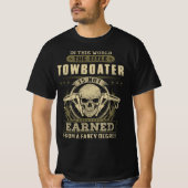Titel Towboater wordt niet verdiend door fancy dip T-shirt (Voorkant)