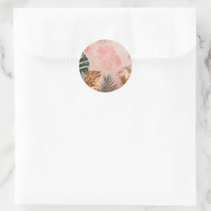 Titel: tropische elegantie Stickers
